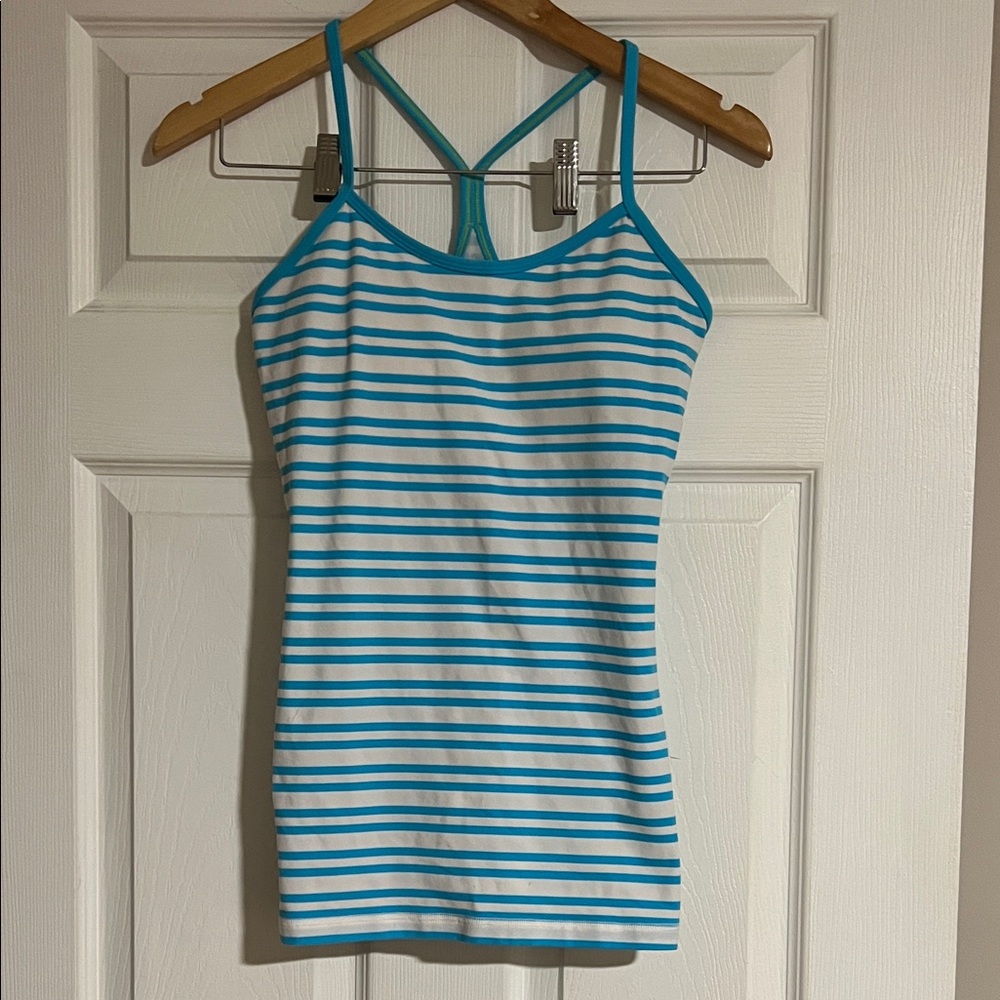 Lululemon Power Y Tank in Luon light